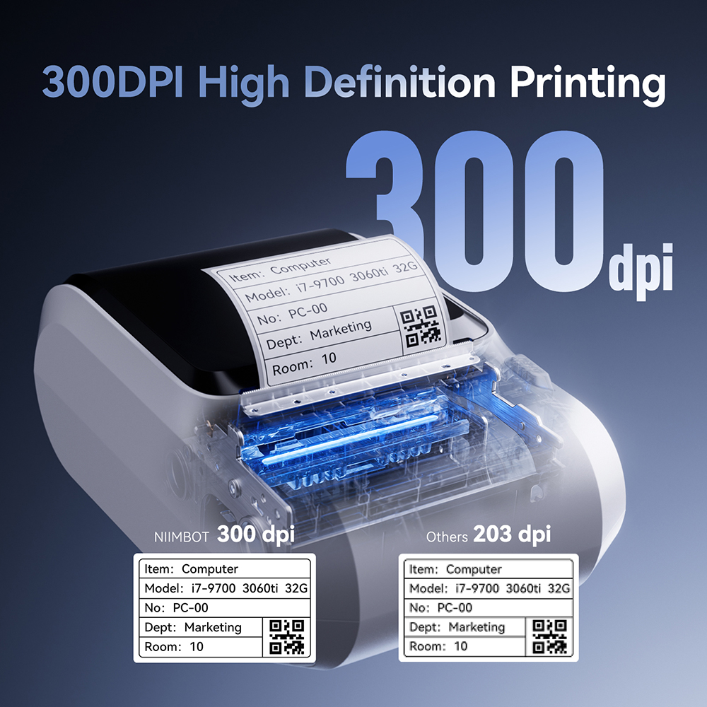 Niimbot M3 Thermal Transfer La - Commercial Printing Dpi recension och pris