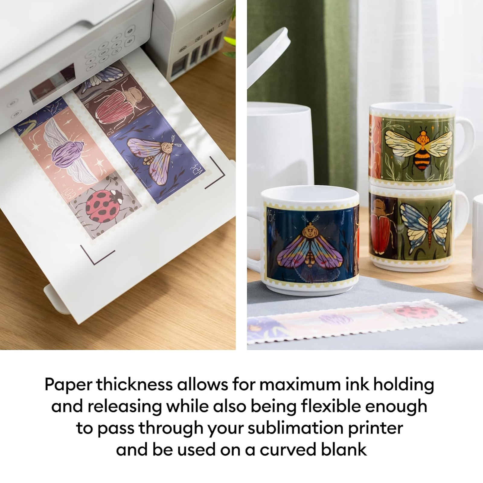 A4/Letter Size Sublimation Pap - Sublimation Mug Blank recension och pris