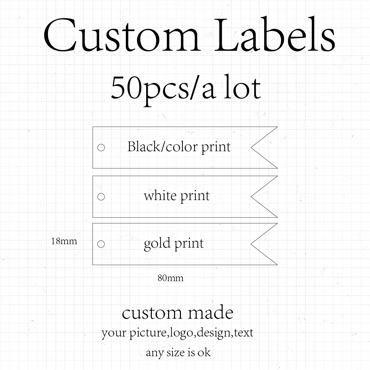 50pcs-Bar Label Customization  - Commercial Printing And Packaging recension och pris