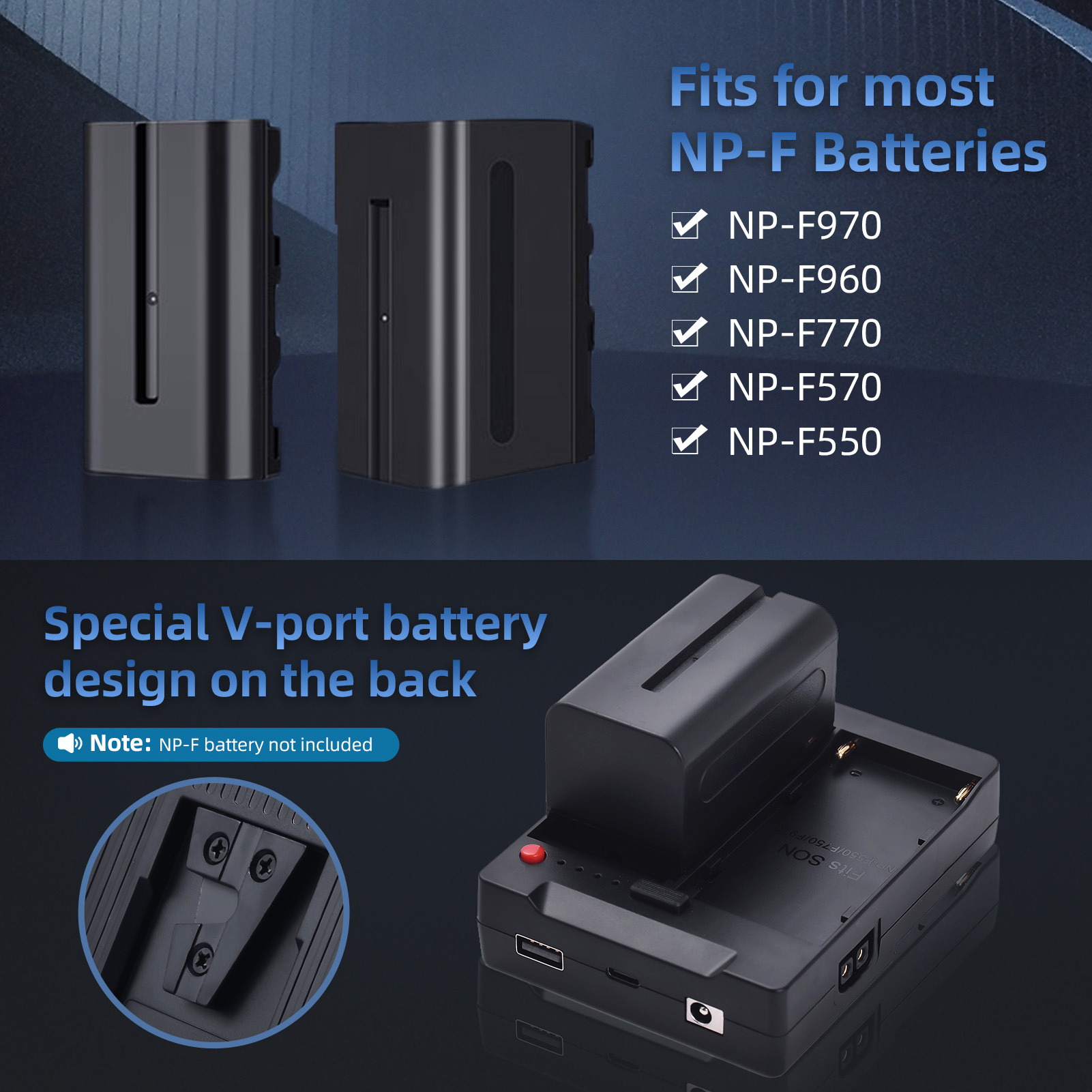NP-F970 F750 F550 Battery Plat - Ctp Plate Making recension och pris